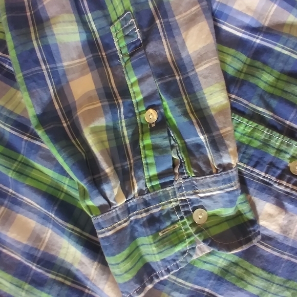3/$15 PD&C mens button down shirt plaid XL - Picture 8 of 10